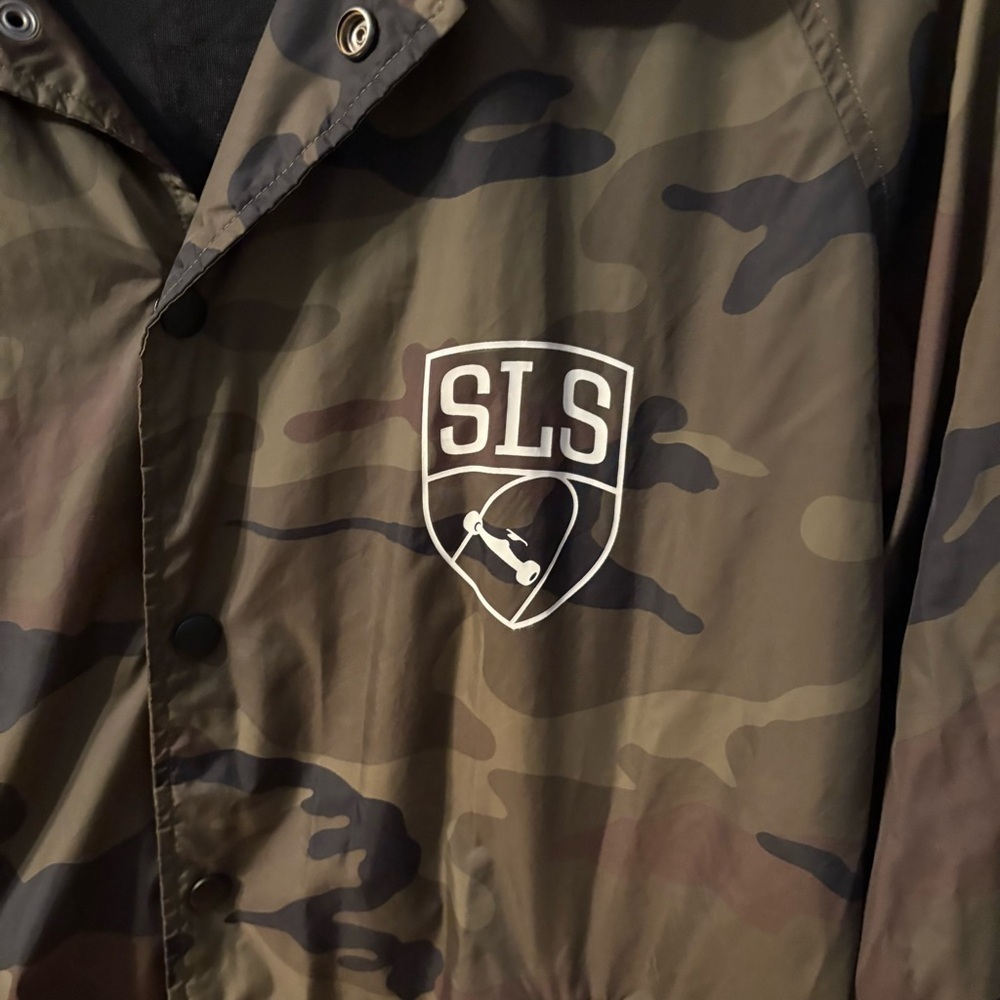 Street League Skateboarding Men's Camouflage Windbreaker Jacket Size Medium - Picture 9 of 9
